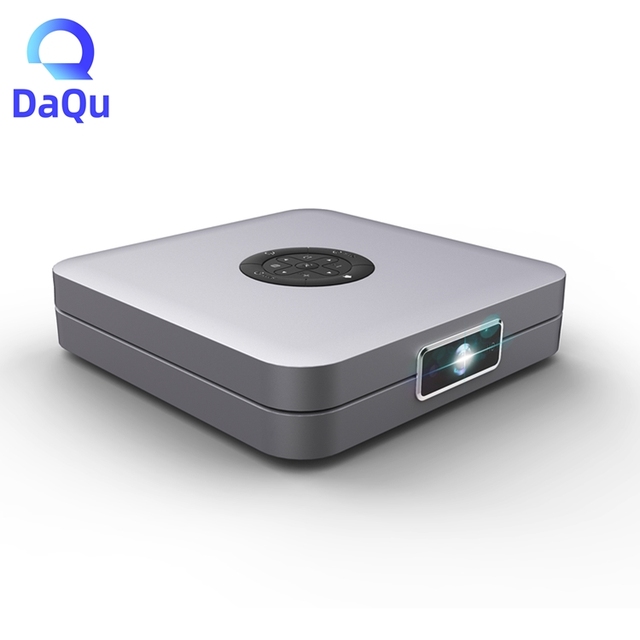 K1 Mini Projector High Bright DLP Android 9.0 960*540P 350 ANSI Lumen 2GB RAM 32GB ROM Dual WiFi Smart Video Portable Projector