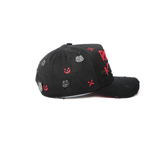 Nuovo Design in Stock Spedizione Rapida Rana Metal Pin Simle Logo Personalizzato Strass Gorra Rico O Muerto Bigg <span class=keywords><strong>boss</strong></span> MZ HATS - Product Image 6