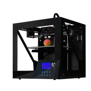 Горячая Распродажа Высокоточный большой размер печати Be born E2 Промышленное использование FDM двойной экструдер металлический 3d принтер для двухцветной печати