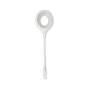 USB <b>Plug</b> In Portable Desk Lamp White Plastic LED Eye Caring Reading Light For Student Bedroom Use - Product Image 3