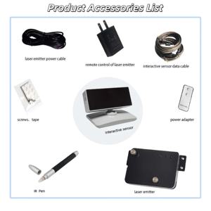 Tableau blanc interactif intelligent <span class=keywords><strong>pour</strong></span> l'enseignement, outil pédagogique intelligent <span class=keywords><strong>pour</strong></span> la salle de classe, avec 2 stylos infrarouges, écran tactile - Product Image 2