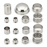 Composant d'étanchéité de piston de tête de machine à café usiné CNC de précision pour unités d'expresso professionnelles et commerciales