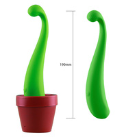 Leistungsstarker Erwachsenen-Vibrator Sexspielzeug für Frauen Zauberstab-Massagegerät Vibrierendes Sextoy Duale Stimulation Klitoris-Silikon-Vibrator