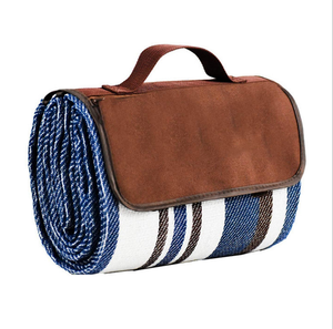Estera de <span class=keywords><strong>Camping</strong></span> Extra Grande Resistente al Agua Rayas Azules y Blancas Picnic Al Aire Libre Buen <span class=keywords><strong>Precio</strong></span> estera de <span class=keywords><strong>Camping</strong></span> EVA Extra Grande - Product Image 1
