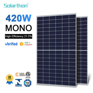 सबसे ज्यादा बिकने वाली उच्च शक्ति आउटडोर 18 वी 30 वी वी 100w 200w 250w 350w 450w 550w 5a 6a 8a 13a a एकल कोशिका बड़े सौर पैनल - Product Image 1