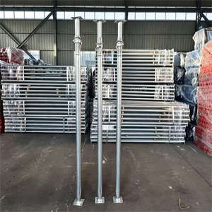 Poteau de soutien en acier pour la construction de centres de conférence et de complexes sportifs, avec système anti-blocage avancé, robuste et réglable - Product Image 2