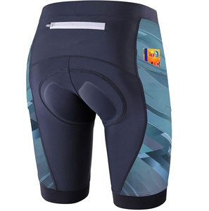 FREE SAMPLE Unisex Plus Size Reversible Bike Shorts With Gel Pad Pockets Wide Waistband For Cycling & Spinning