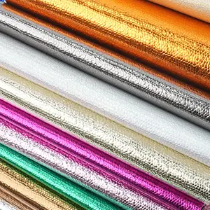 1 mm solide Farbe kundenspezifische DIY-Materialien schönes umweltfreundliches Kunstlederstoff für Kleidung