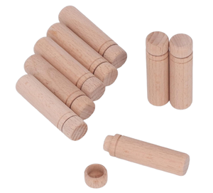 Boîte à thé en bambou artisanale écologique avec logo personnalisé, design champêtre, pour la conservation de la fraîcheur dans la cuisine - Product Image 1