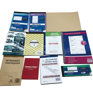 Libretas de Pedidos Personalizadas con Logotipo, Recibos, Boletos de Entrega, Facturas, Libretas Dúplex de Cartón, Libretas de Notas Duplicadas sin Carbón - Product Image 1