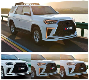 Модерненный комплект для Yo <span class=keywords><strong>Ta</strong></span> 2003-2020 4 бегунов, переходник в lexus, спортивный стиль, обвес, бамперы фар, задний фонарь, капот - Product Image 4