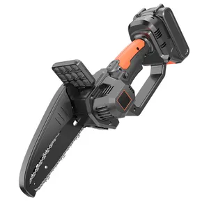 One-hand Cordless Chainsaw,Mini 8 Inch Chainsaw Chain,Chainsaw Mini Machine for felling trees