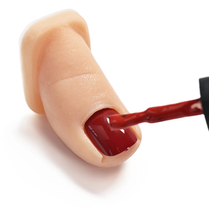 Lot de 2 modèles d'orteils en silicone pour la pratique des ongles, réalistes, flexibles, <span class=keywords><strong>faux</strong></span> orteils pour l'entraînement à la décoration des ongles et la pratique de la sculpture 3D - Product Image 3