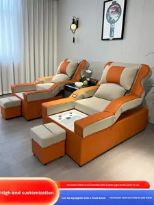 Sillón Reclinable Eléctrico Impermeable para <span class=keywords><strong>Spa</strong></span> de Pies con <span class=keywords><strong>Masaje</strong></span> y Limpieza de Oídos, Modelo Green Apple, para Salón Comercial - Product Image 4