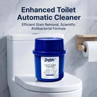 Bouteille de nettoyant automatique pour cuvettes de toilettes, haute qualité, longue durée, nettoyage en profondeur, personnalisable, pour salle de bain WC