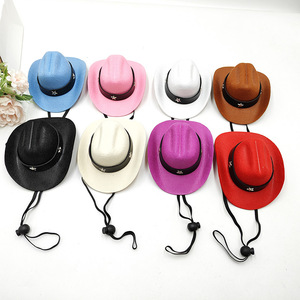 Factory New Handmade Cute Cowboy Cartoon Pet <b>Cat</b> Hat <b>for</b> Halloween Christmas Birthday Parties - Product Image 4
