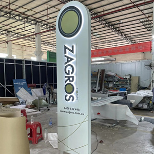 Nhà Sản Xuất Tùy Chỉnh Ngoài Trời Khách Sạn Xe 4S Cửa Hàng Kinh Doanh Chiếu Sáng LED Pylon Đăng Trung Tâm Mua Sắm Pylon Đăng Quảng Cáo - Product Image 3