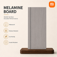 Panneau MDF mélaminé en bois massif de qualité supérieure, grain marbre, résistant à l'eau, haute résistance, pour fabricants de portes