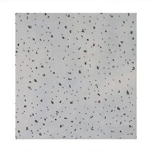 Drywall placa de teto acústica perfurada, placa de gesso fibra mineral Prm-416