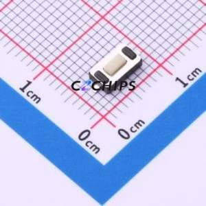 TP11621625 Tactile Switch SMD,6x3.5mm Switch Single Pole Single Throw Rectangle Button 1.8N Vertical Mount - Product Image 1