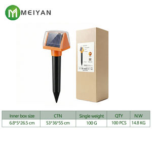 Repelente <span class=keywords><strong>de</strong></span> <span class=keywords><strong>ratas</strong></span> ecológico MEIYAN, alimentado por energía solar y batería, con tecnología ultrasónica para <span class=keywords><strong>el</strong></span> <span class=keywords><strong>control</strong></span> <span class=keywords><strong>de</strong></span> aves, ratones, serpientes y otros animales. - Product Image 1