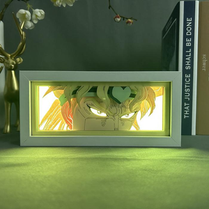 195 modèles 3D Anime LED boîte à lumière Kamado Tanjirou <span class=keywords><strong>Nezuko</strong></span> papier sculpture lampe figurine jouets cadeau d'anniversaire - Product Image 5