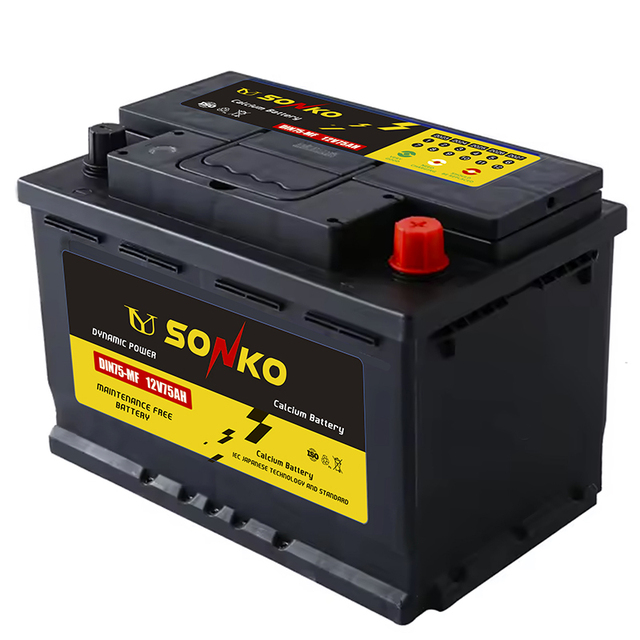 Agm Start-Stop Battery Din 75 12v 75ah Maintenance Free Mf Cheapest Car+Mf Din75 Car Battery