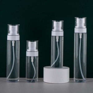 Empty 60ml 80ml 100ml 120ml Clear Plastic Fine Mist Sprayer <b>Pump</b> <b>Bottle</b> Portable <b>Bottle</b> - Product Image 5