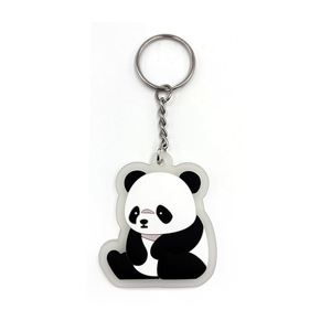 Custom 2D PVC Keychain Molded Rubber <b>Key</b> <b>Tag</b> for Tourist Souvenir Museum Gift Bulk Supply - Product Image 4
