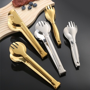 <span class=keywords><strong>Pince</strong></span> alimentaire multifonctionnelle épaissie antidérapante résistante aux hautes températures à trois lignes pour hôtel, steak, <span class=keywords><strong>viande</strong></span> rôtie, gâteau, <span class=keywords><strong>cuisine</strong></span> - Product Image 3