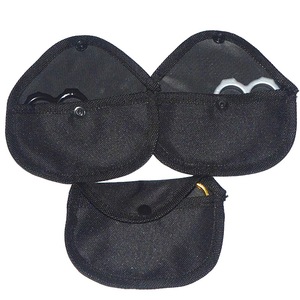 Housse portable en nylon Oxford pour poings de fer avec composants en fer et conception à boucle pour le doigt - Product Image 1