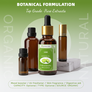 Huile essentielle de citron vert pure et naturelle à 100 %, prix de gros pour les produits cosmétiques, huile essentielle de citron vert pour parfums, fabriquée en usine OEM. - Product Image 2