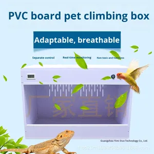 PVC étanche à l'humidité solide <span class=keywords><strong>Reptile</strong></span> boîte pour animaux de compagnie boîtier à température constante pour lézards en métal plateau en plastique - Product Image 2