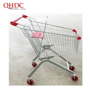 Carello superkerto — chariot de supermarché européen, chariot de supermarché, avec roues, 60 litri - Product Image 2