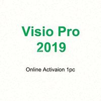 Clé d'activation officielle Visio 2024/2021/2019/2016 Pro, code de licence authentique PP, licence de vente au détail, 100% à vie
