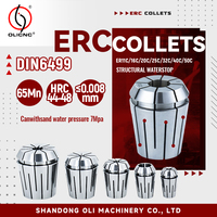 Mandrin de serrage structurel OLICNC ER16C ER20C ER25C ER32C ER40C avec joint à ressort ER et sortie d'eau centrale de 0,008 mm pour fraiseuse