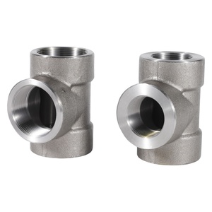 Thép không gỉ ren Phụ Kiện đường ống <span class=keywords><strong>Tee</strong></span> Hàn ổ cắm Hàn rèn <span class=keywords><strong>TEE</strong></span> 304 <span class=keywords><strong>316L</strong></span> thép carbon rèn <span class=keywords><strong>Tee</strong></span> - Product Image 1