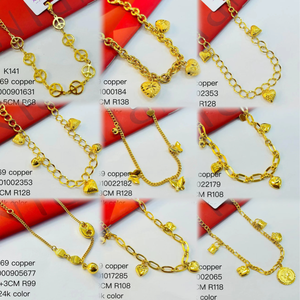 <span class=keywords><strong>XUPING</strong></span> - Colección de Pulseras de Joyería al por Mayor Chapadas en Oro de 24K, Pulseras de Moda para Mujer en Varios Estilos - Product Image 4