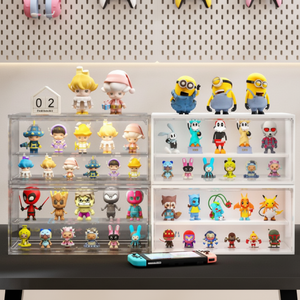 Conveniente solución de almacenamiento para sala de estar, cajas de rejilla de plástico apilables y fregadero independiente - Product Image 1