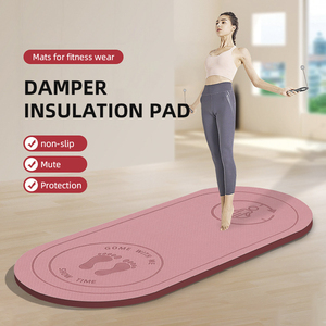 Tappetino per Yoga, Pilates e Allenamento, Spessore 6mm, Antiscivolo, Fonoassorbente, in TPE Durevole, per Salto in Lungo, Adatto a Bambini - Product Image 2