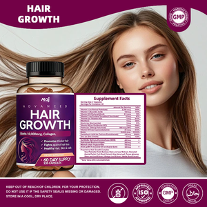 Vendita Calda Capsule Vitaminiche per Capelli 24-in-1 Avanzate OEM con Saw Palmetto, Biotina e <span class=keywords><strong>Collagene</strong></span>, <span class=keywords><strong>Integratore</strong></span> per Adulti - Product Image 4