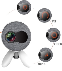 Nueva llegada lindo mini bolsillo digital inteligente de proyectores hd 1080 teléfono móvil android <span class=keywords><strong>proyector</strong></span> <span class=keywords><strong>como</strong></span> niño regalo - Product Image 5