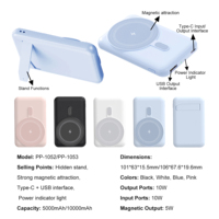 Baterías Externas de Carga Rápida de 5000 mAh, Delgadas y Ligeras, Portátiles, Mini Cargador Móvil para Exteriores, con Logotipo Personalizado, Regalo