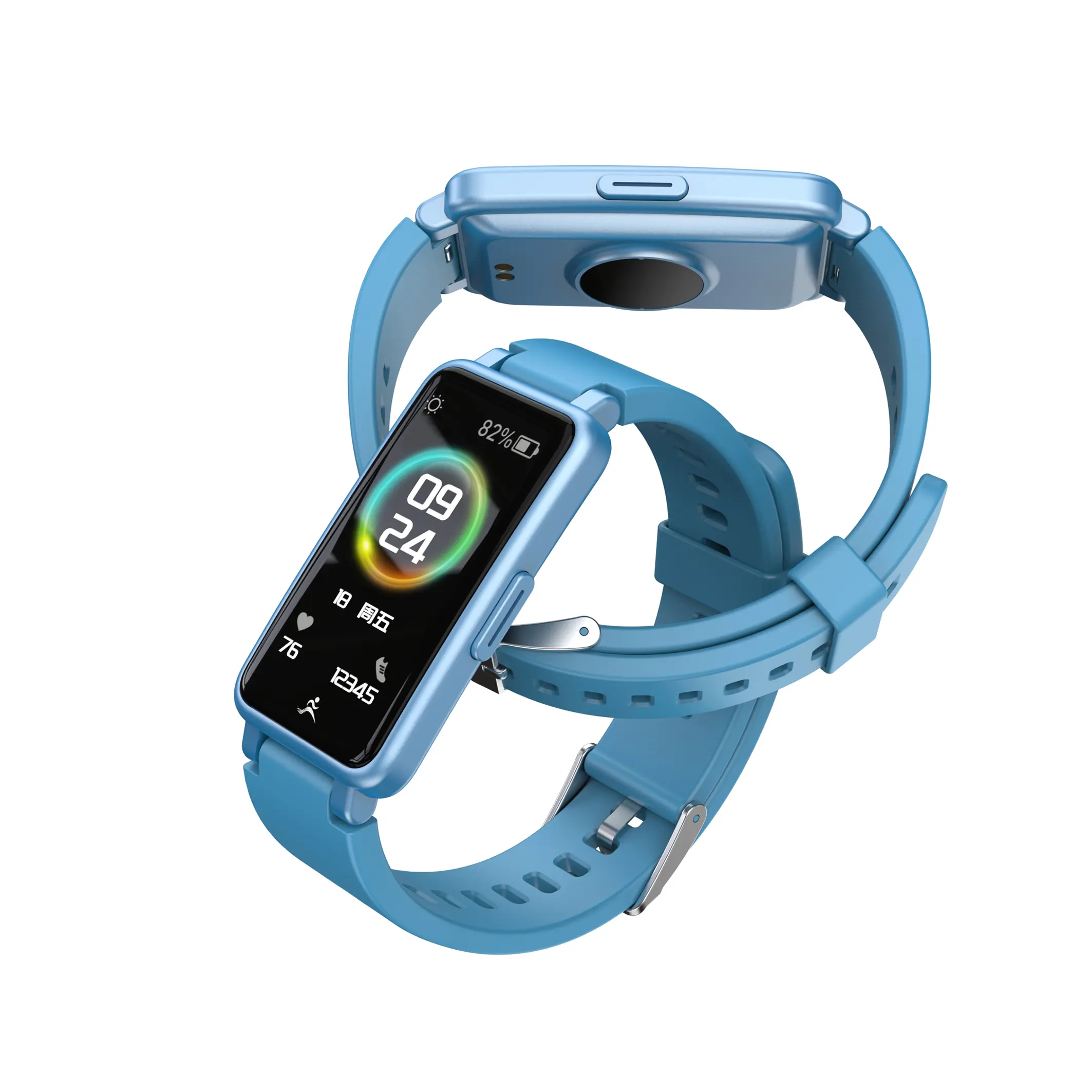 Newest Arrive C2plus With 3D Sensor to Measure Heart Rate and Blood Pressure Smart Wristband