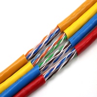 Cable de Red Cat 6 Cat5e 1000ft 305 Metros Precio por Caja de Cartón Proveedor de Cat 6 Cable de Red LAN Cat6a Rj45 Cat6