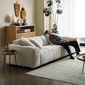 ज़ायशाइन nordic wbi 3-सीट क्लाउड सोंग लिविंग रूम सोफे सेट वाशिबल मॉड्यूलर अपार्टमेंट टोफू ब्लॉक सोफा - Product Image 4