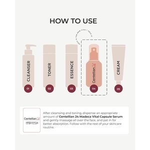 Suero Facial Blanqueador Centellian24 Madeca Vital Capsule Serum 50ml - Product Image 5