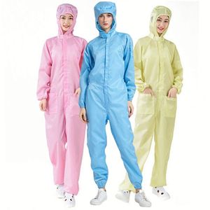 High Quality Clean Room Garment Anti-static Work Clothes Dust-Proof Coverall Workwear Reflective Accents - Product Image 2