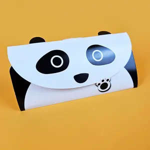 Wholesale cartoon animal panda pattern envelope type greeting card school celebration activities personalised thank you card