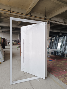 TECHTOP Portes d'entrée résidentielles en acier Designs modernes et élégants Entrées avant et arrière anti-corrosion Revêtement en zinc Énergie - Product Image 6